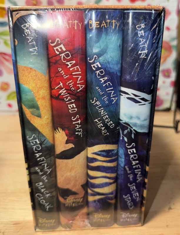 Serafina Books 1-4 Boxed Set Hardcover by Robert Beatty NEW (Disney Hyperion)