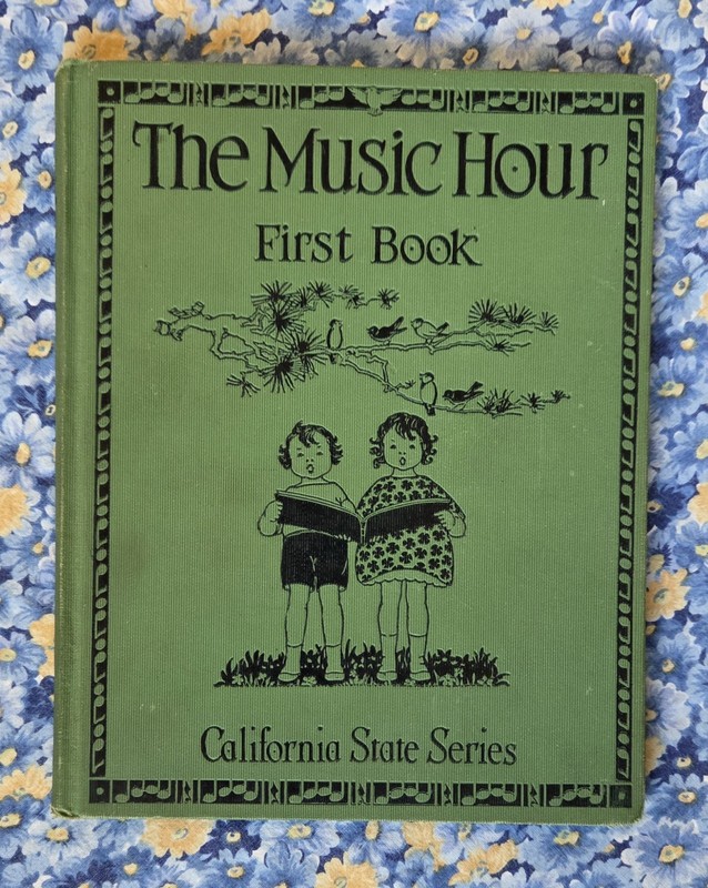 The Music Hour First Book, California State Series, Osbourne McConathy, 1931 HC