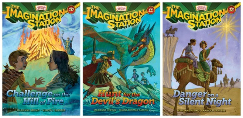 NEW The Imagination Station 10 11 12 Book Paperback Adventures in Odyssey Boxed