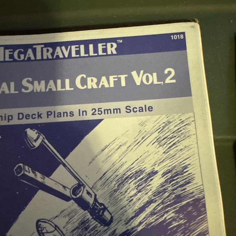 MegaTraveller Lot Of 4 Starship Deck Plans Various Complete 25mm Scale SGS gallery