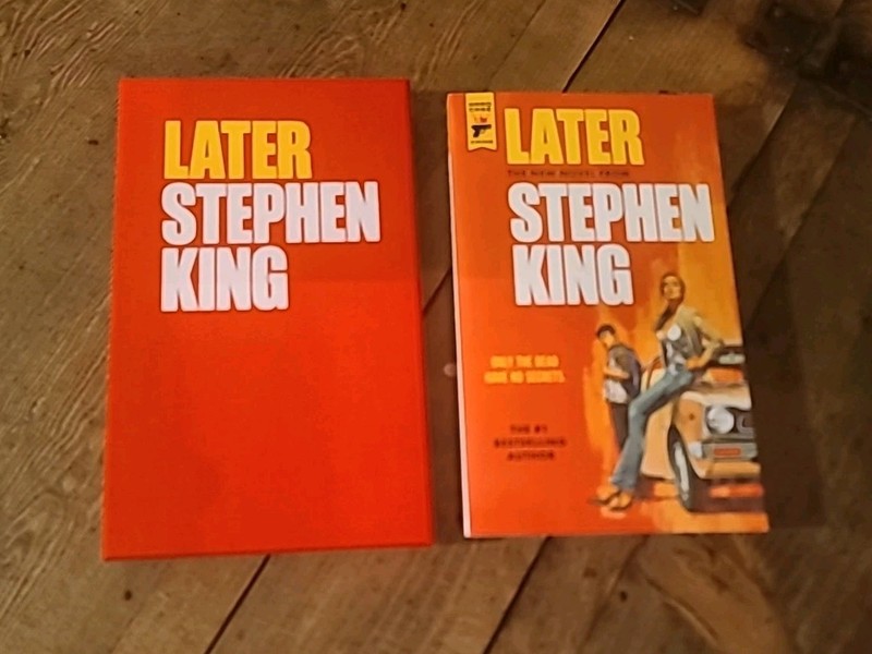 Stephen King Later | Paperback Cemetery Dance Slipcase gallery