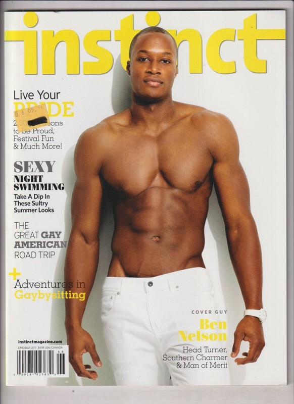 Instinct Gay Interest Magazine Ben Nelson Gaybysitting June/July 2011 030320nonr