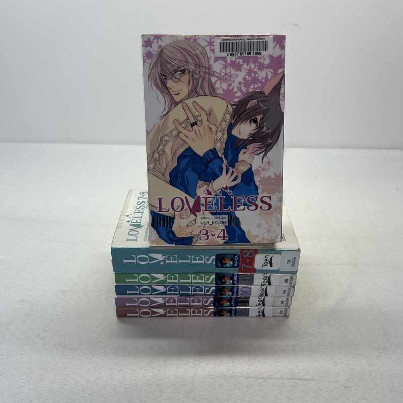 Loveless by Yun Kouga PB Vol 3 – 12 English Manga