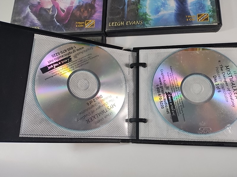 MYSTWALKER by Leigh Evans GraphicAudio Books Lot 1-4 Audiobooks (24 CDs 28 Hrs) gallery