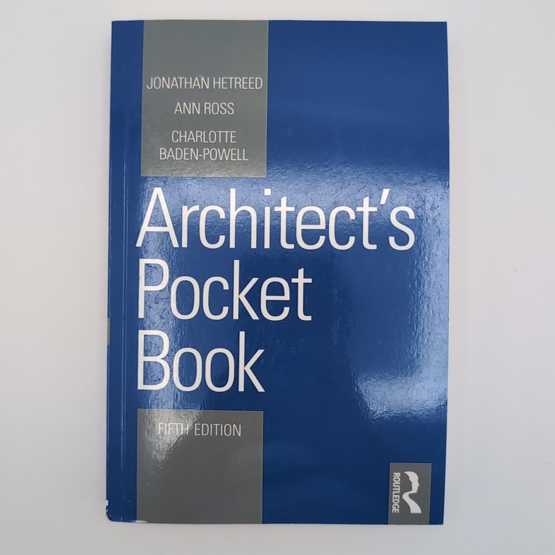 Architect’s Pocket Book (Routledge Pocket Books) – Hetreed, Jonathan