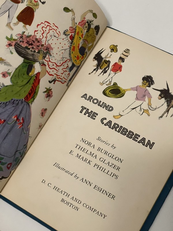 New World Neighbors Vintage HC Set of 5 Books Published in 1940's #b9 gallery