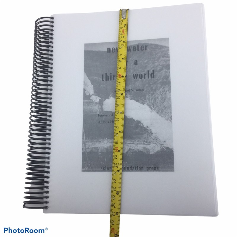 New Water For A Thirsty World By Michael H. Salzman, Foreword By Aldous Huxley gallery