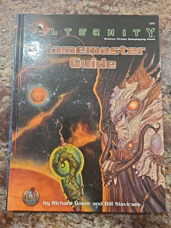 Alternity Rulemaster Guide by TSR Inc. Staff and Richard Baker (1998, Hardcover)