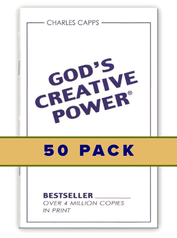 50 PACK: God’s Creative Power WILL WORK FOR YOU (50 Copies) by Charles Capps