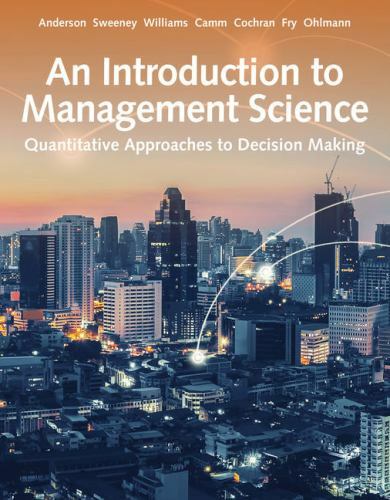 An Introduction to Management Scien…, Camm, Jeffrey D