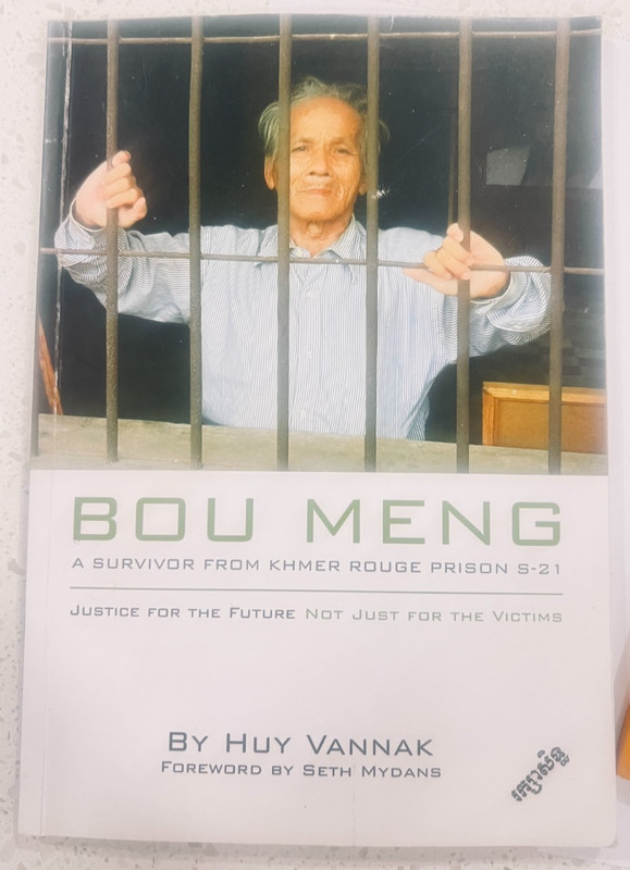 Cambodia Genocide Books Survivor & Bou Meng Signed gallery