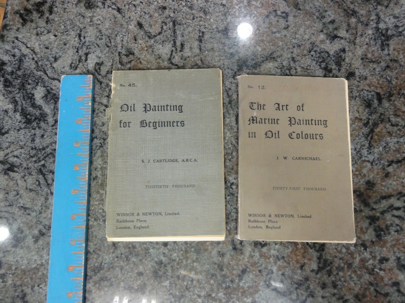 Oil Painting for Beginners Art of Marine Painting in Oil Colours 2 Books #12, 45