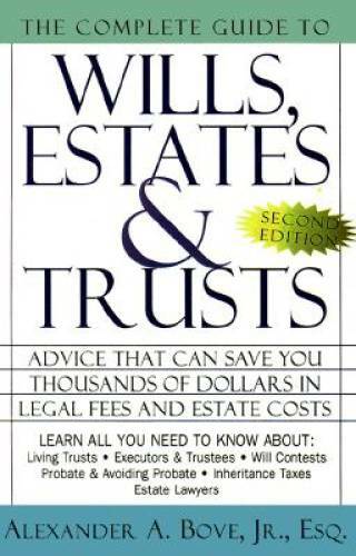 The Complete Book of Wills, Estates, and Trusts – Paperback – GOOD