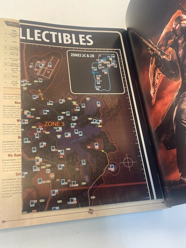 r03--Fallout: New Vegas PRIMA Official Game Guide book Map gallery