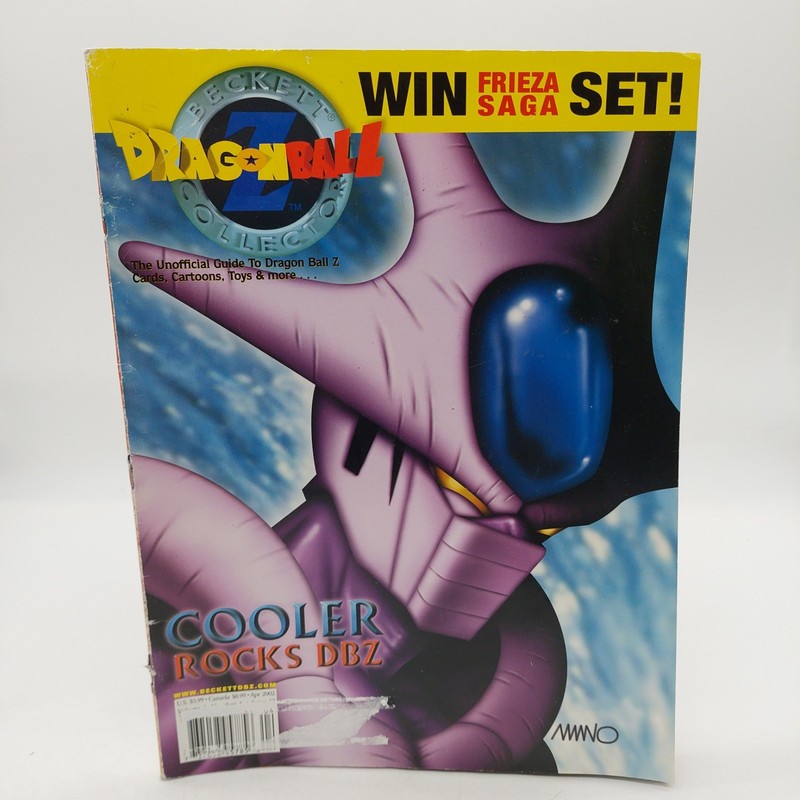 DragonBall Z Beckett Collector Magazine April 2002 Vol.3 No.4 DBZ Cooler