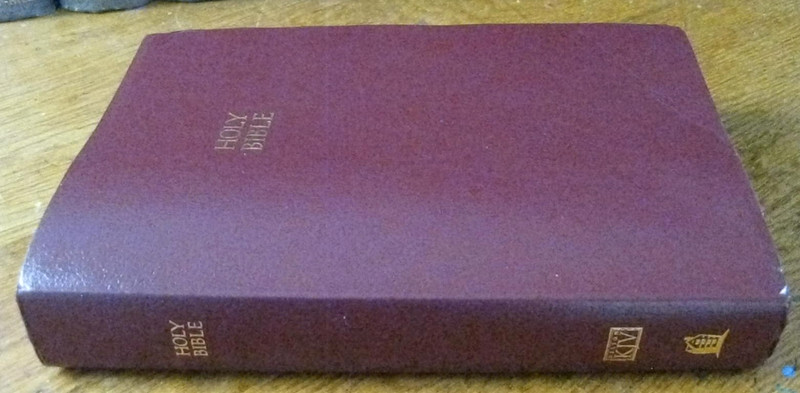 Holy Bible King James Version Giant Print Reference Edition Nelson 2003