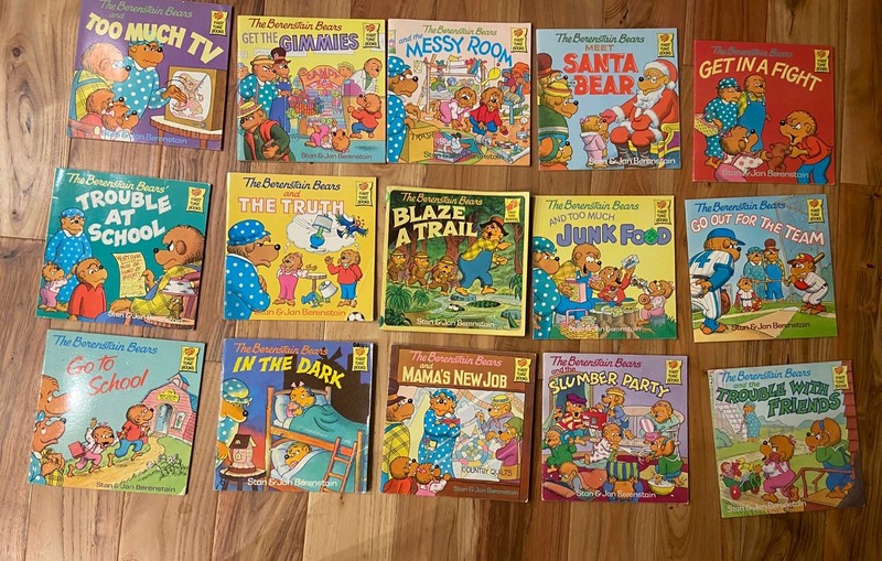 The Berenstain Bears Lot 15 Books Jan & Stan Berenstain No Duplicates