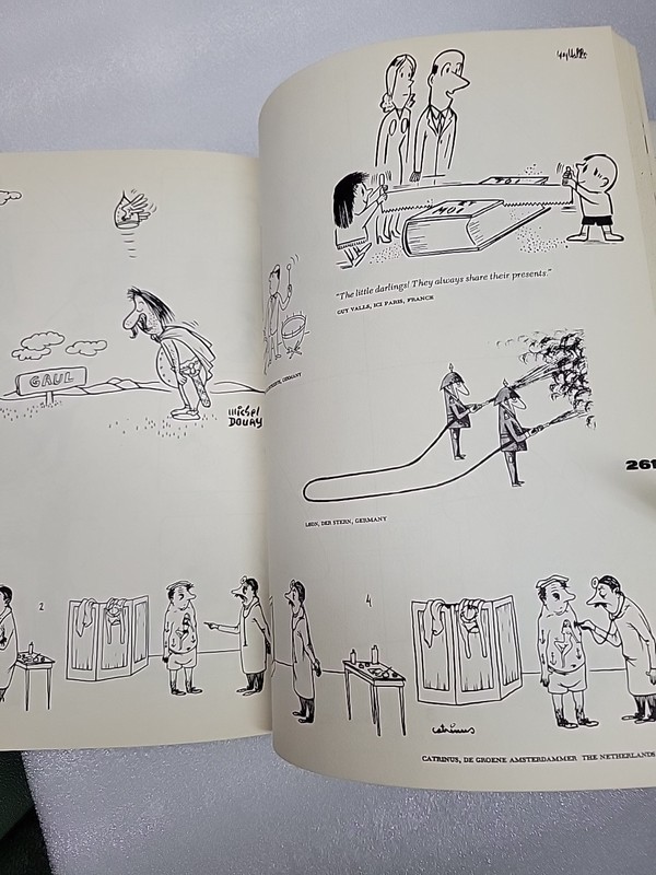 Cartoon Treasury . Biggest And Funnist Collection Of International Wit. 320 pgs gallery