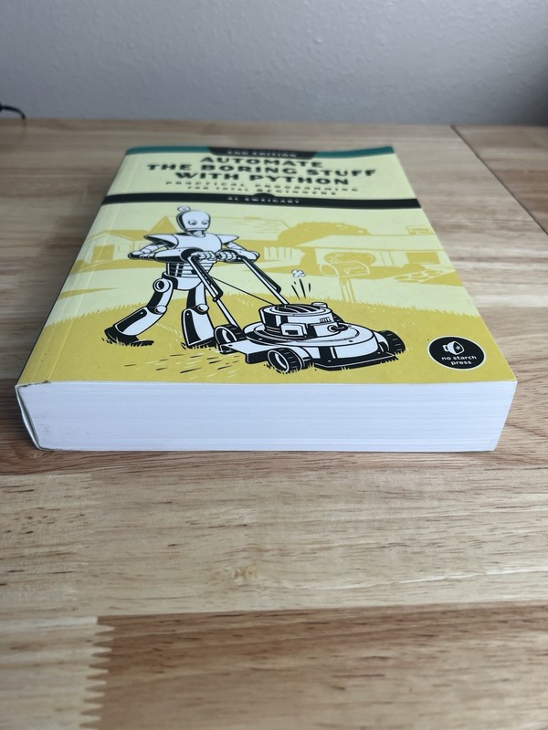 Automate the Boring Stuff with Python 2nd Edition Al Sweigart Paperback gallery