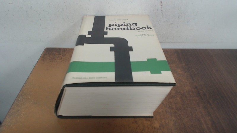 Piping Handbook, Crocker, Sabin, McGraw-Hill Inc.,US, 1967, Hardc