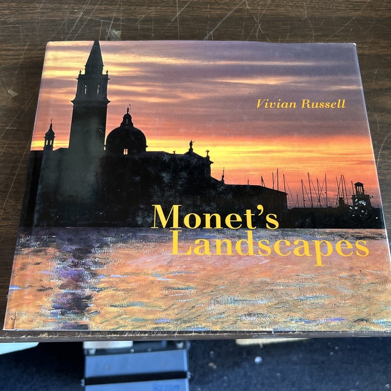 Monets Landscapes – Hardcover – VERY GOOD CONDITION See Pic