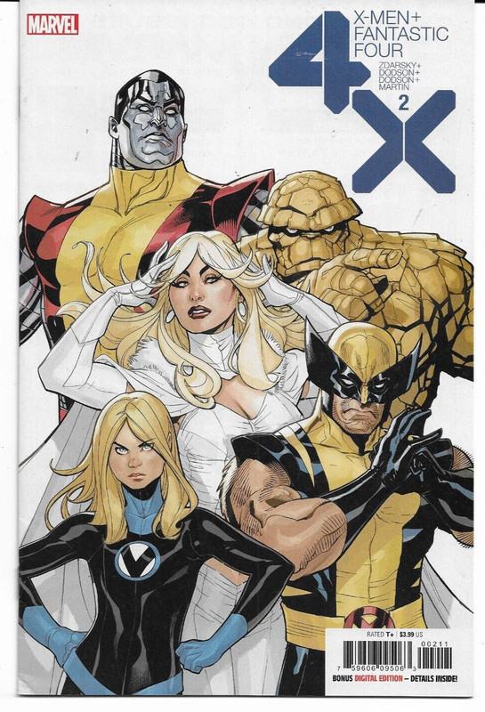 X-MEN / FANTASTIC FOUR #2 (Apr 2020) Variant Cover ‘A’ (TERRY DODSON) Emma Frost