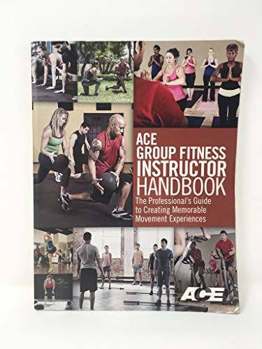 ACE Group Fitness Instructor Handbook – Paperback – GOOD