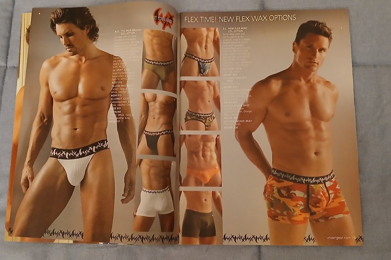 lot of 3 Under Gear Magazines Men's Swimwear Underwear Male Model Catalog (2) gallery