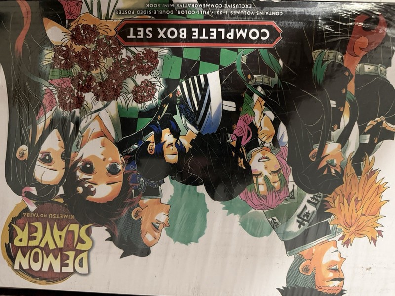 Demon Slayer Kimetsu No Yaiba Manga Box Set Vol 1-23 English NEW SEALED + Poster