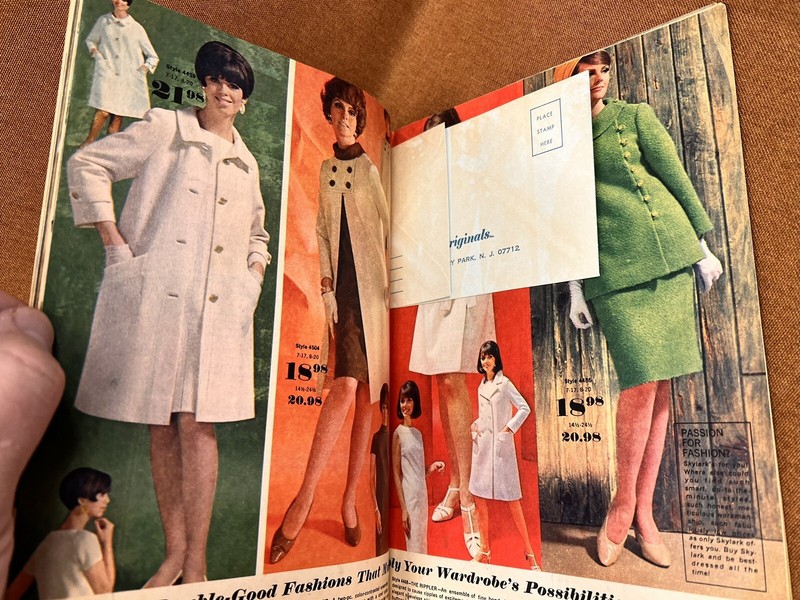 Vintage 1967 Skylark Originals Fashion Style Clothing Catalog Women Dress Kitsch gallery