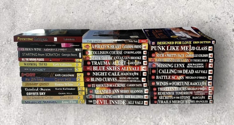 Lot Of 37 LGBTQ BOOKS Queer Lesbian Romance Erotica Novels Make Offer!!!