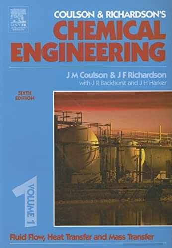 Chemical Engineering Volume 1: Fluid – Paperback, by Backhurst J R; – Very Good