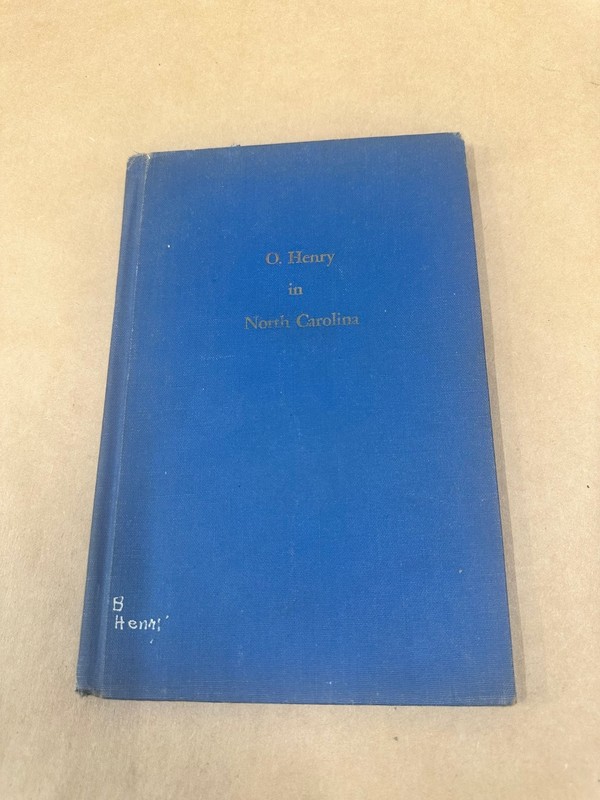 O. Henry in North Carolina Cathleen Pike 1957 Biography Errata Library Stamps