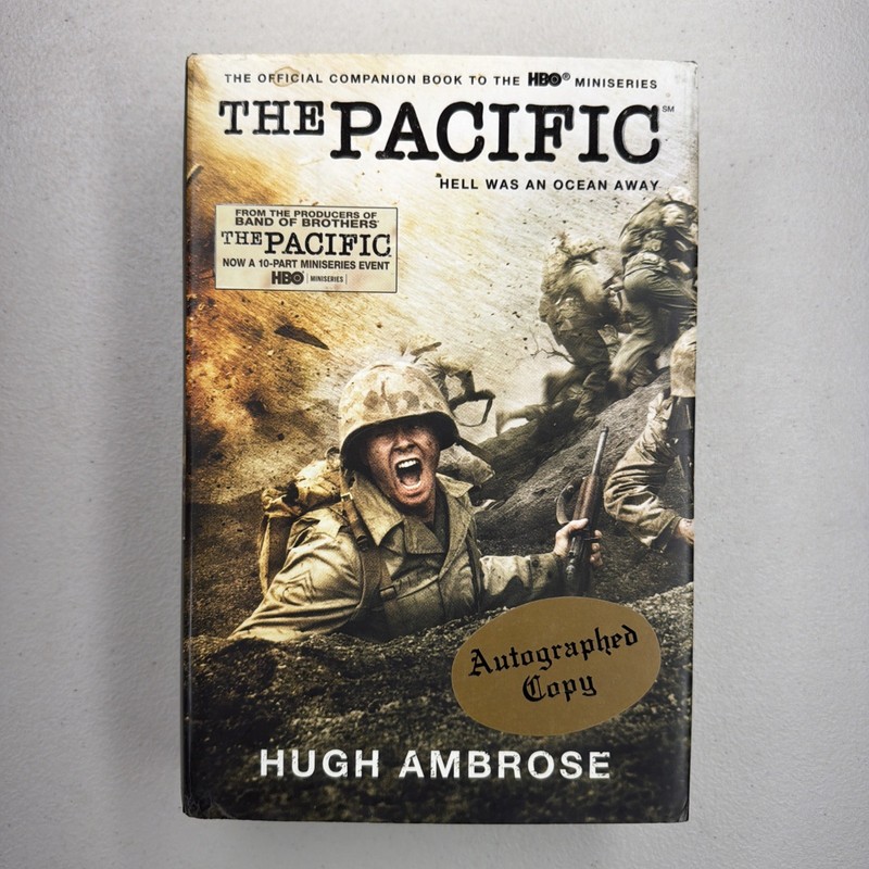 SIGNED !! 1st Edition/ 1st Print (Not Personalized) The Pacific by Hugh Ambrose