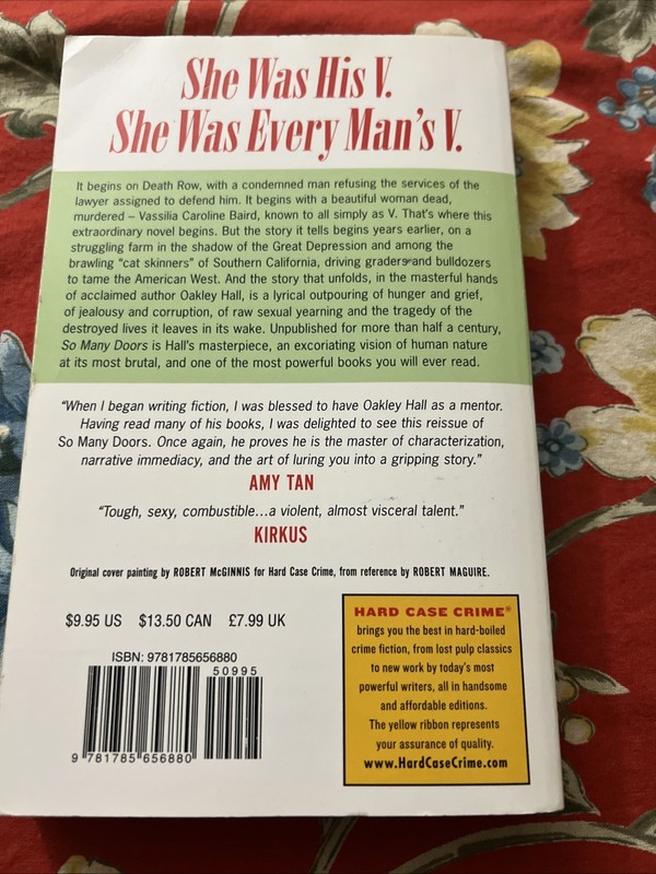 So Many Doors by Oakley Hall (Hard Case Crime) gallery