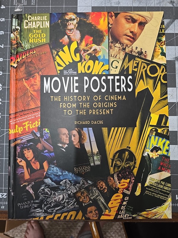 MOVIE POSTERS – HISTORY OF CINEMA – HARDCOVER – NEW – RICHARD CECRE Hardcover