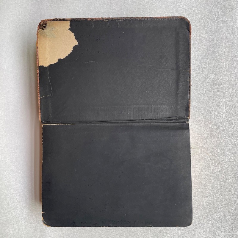 Antique Bible American Bible Society 1894 Compact leather Bound Protestant gallery