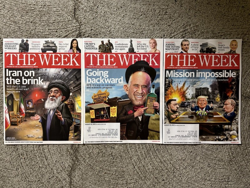 3 The Week Magazine Lot Politics June 27 August 22 29 2025