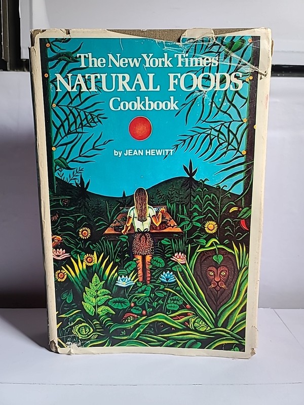 NY Times Natural Foods Cookbook Jean Hewitt 1971 HC Vintage w/DJ