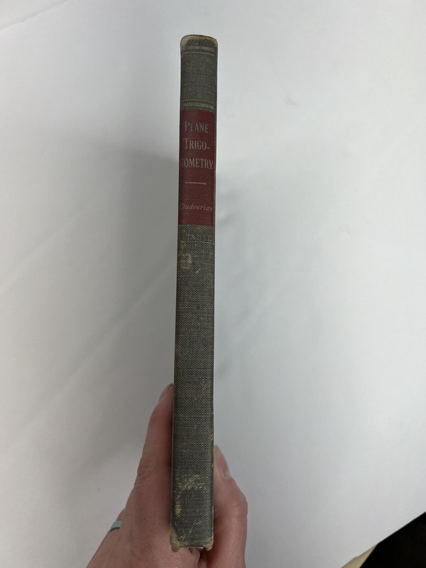 Vintage Plane Trigonometry with Tables H.M. Dadourian 1957 Addison-Wesley HC gallery