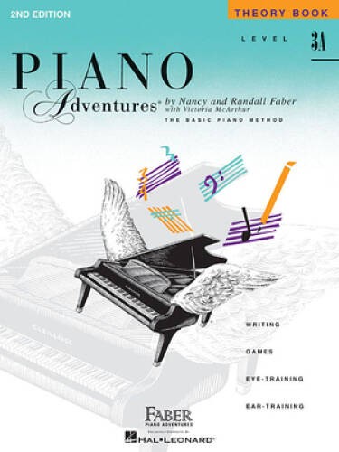 Level 3A – Theory Book: Piano Adventures – Paperback By Faber, Nancy – GOOD