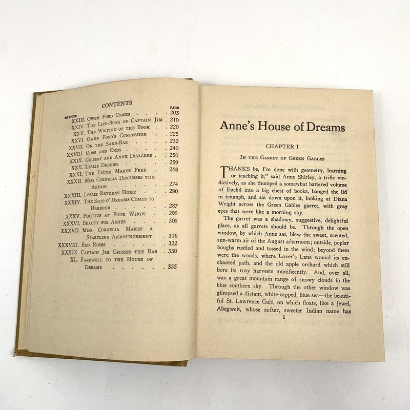 Anne's House Of Dreams L M Montgomery 1917 Hardcover Edition Book Green Gables gallery