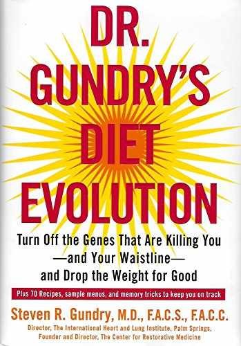 Dr. Gundry’s Diet Evolution: – Hardcover, by Gundry Dr. Steven – Very Good b