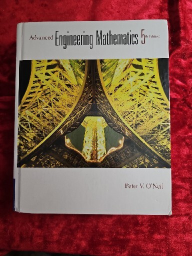Advanced Engineering Mathematics by Peter V. O’Neil UAB HB 5th Edition READ