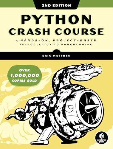 Python Crash Course, 2nd Edition: A – Paperback, by Matthes Eric – Good