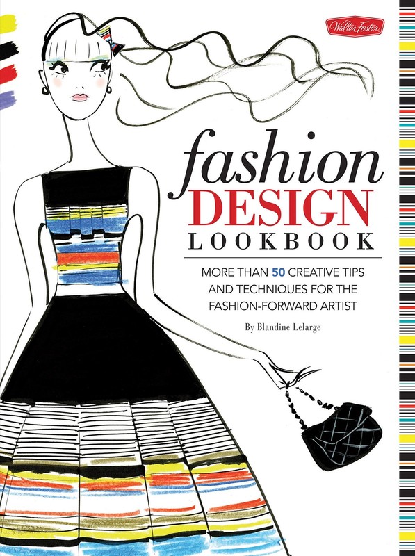 Walter Foster Fashion Design Lookbook Book