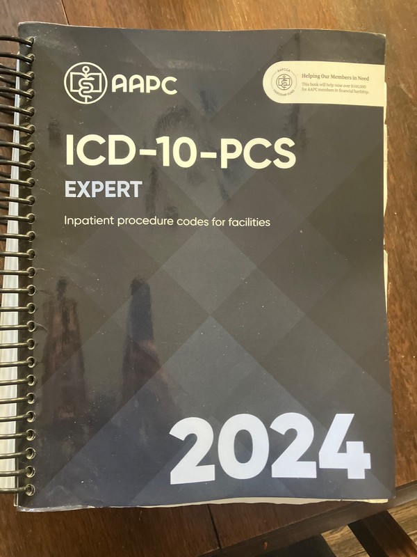 ICD-10-PCS Code Book, Professional Edition, 2024 by Anne Casto (2023, Trade…
