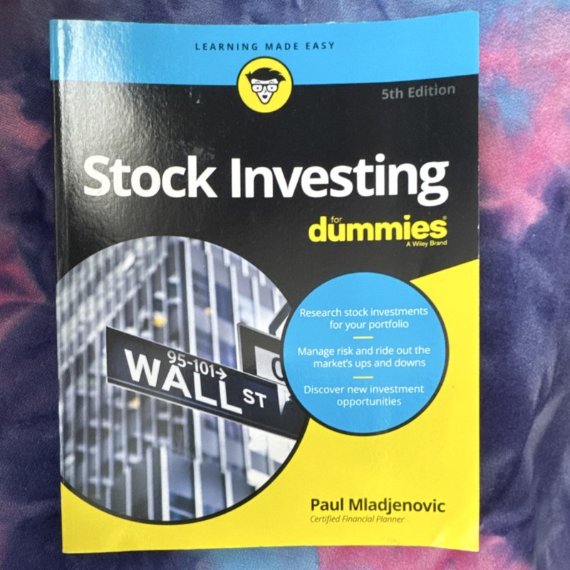 Stock Investing for Dummies 5th Edition by Paul Mladjenovic, Wiley, Study Guide