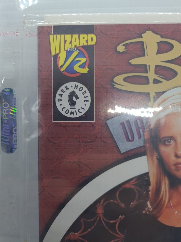 Vintage Buffy The Vampire Slayer Wizard #1/2 1999 Includes COA Dark Horse Comics gallery