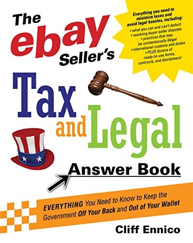 EBAY SELLER’S TAX N LEGAL ANSWER BOOK…, Ennico, Cliff